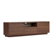 Porta TV in legno "Sentinel" - 160 x 30 x 42 cm - Marrone