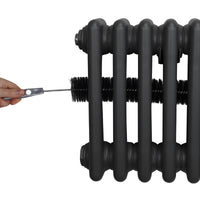 Termosifone Radiatore a 3 colonne per riscaldamento centralizzato Grigio Antracite 30 x 83cm