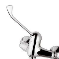 Miscelatore monocomando lavello a parete con leva clinica