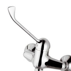 Miscelatore monocomando lavello a parete con leva clinica