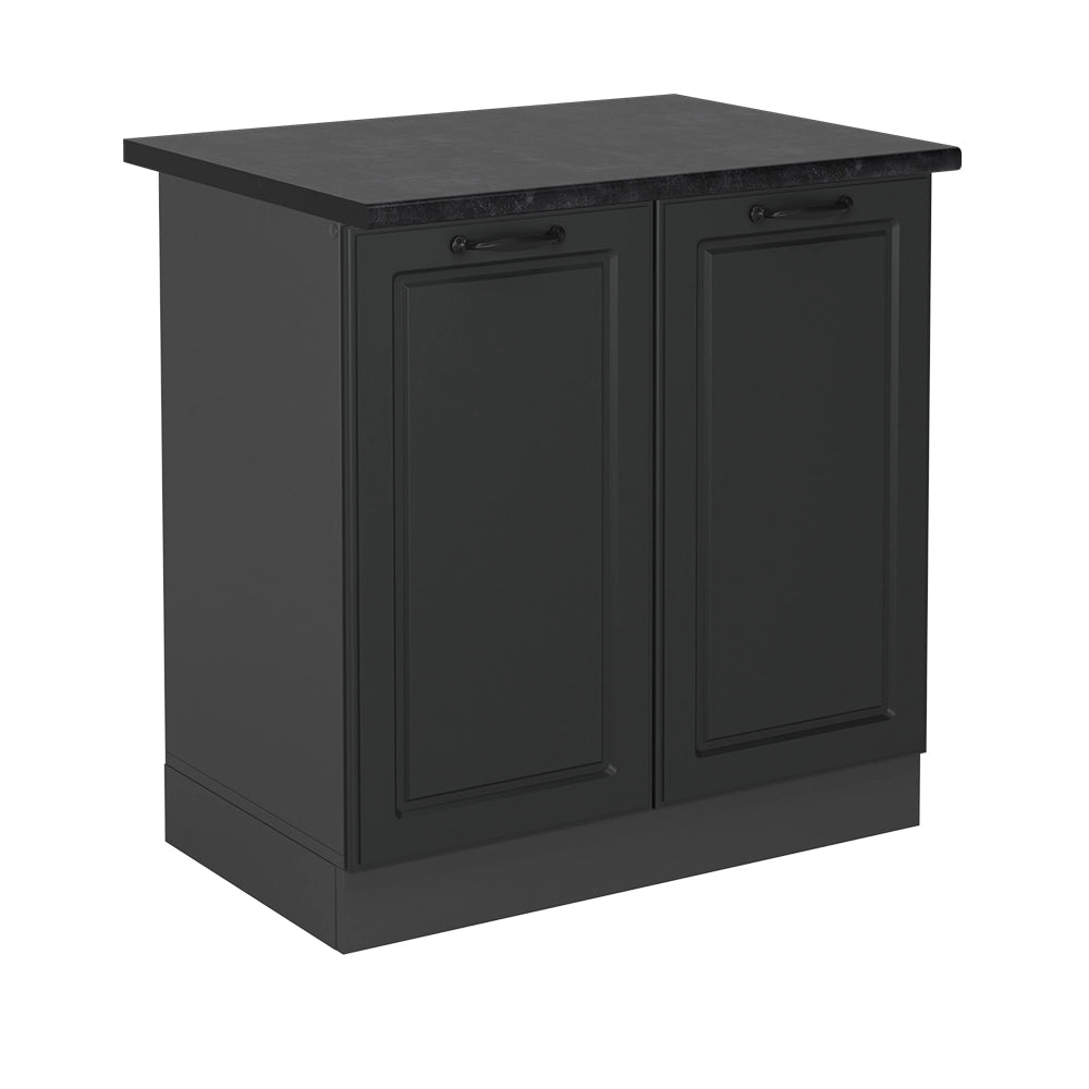 Vicco Mobile lavello cucina Antracite casa di campagna 80 cm , PL Antracite