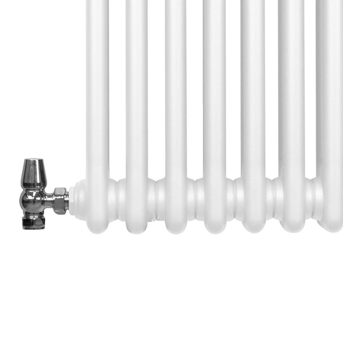Termosifone Radiatore a 3 colonne per riscaldamento centralizzato Bianco 60 x 119cm