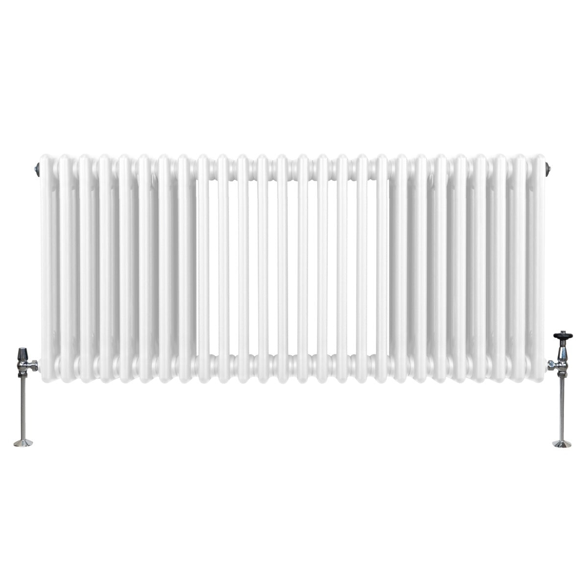 Termosifone Radiatore a 3 colonne per riscaldamento centralizzato Bianco 60 x 119cm