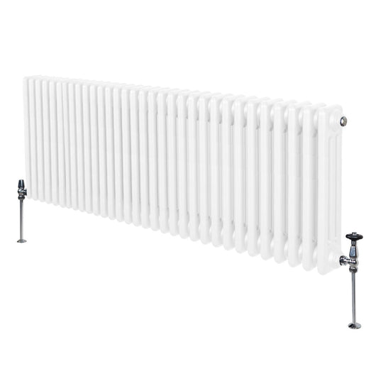 Termosifone Radiatore a 3 colonne per riscaldamento centralizzato Bianco 60 x 146cm