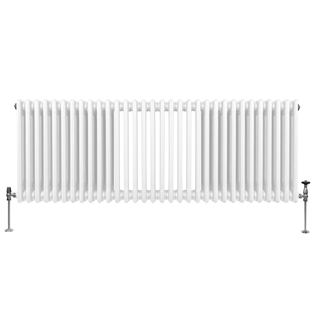 Termosifone Radiatore a 3 colonne per riscaldamento centralizzato Bianco 60 x 146cm