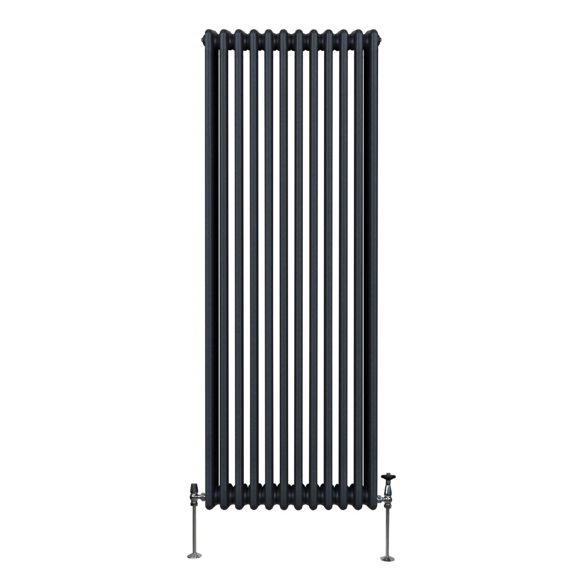 Termosifone Radiatore a 3 colonne per riscaldamento centralizzato verticale Grigio antracite 180x56cm