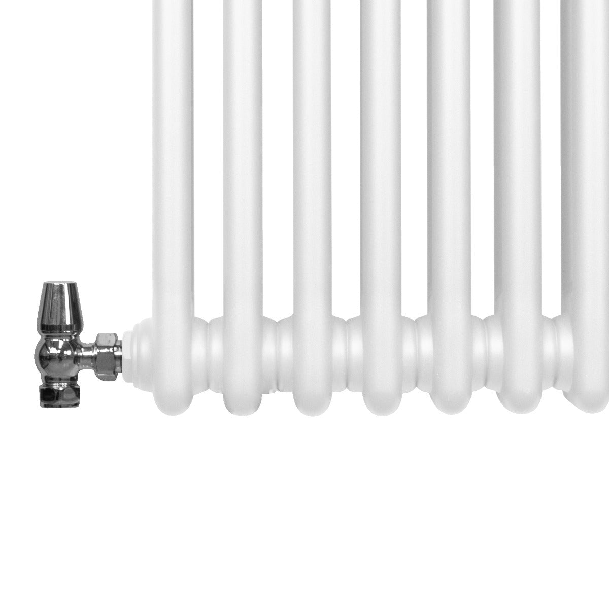 Termosifone Radiatore a 3 colonne per riscaldamento centralizzato verticale Bianco 180x56cm
