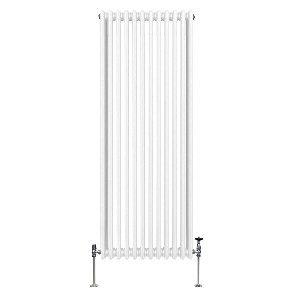 Termosifone Radiatore a 3 colonne per riscaldamento centralizzato verticale Bianco 180x56cm