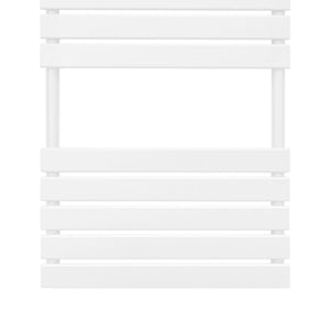 Radiatore per asciugamani design a pannello piatto 1200 x 450 mm per bagno ad incasso Bianco