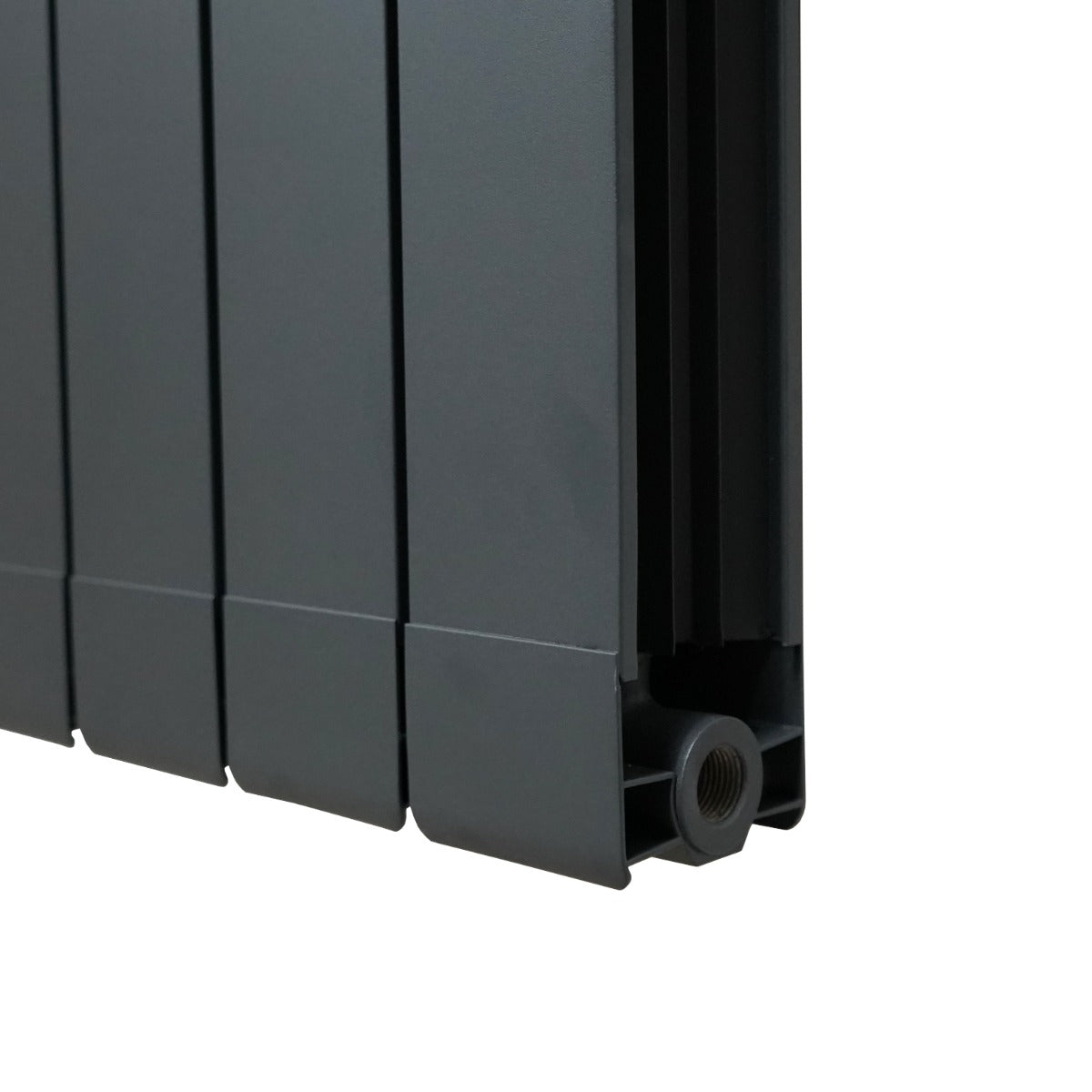 Radiatore in Alluminio in Verticale Grigio Antracite 1800mm x 395mm