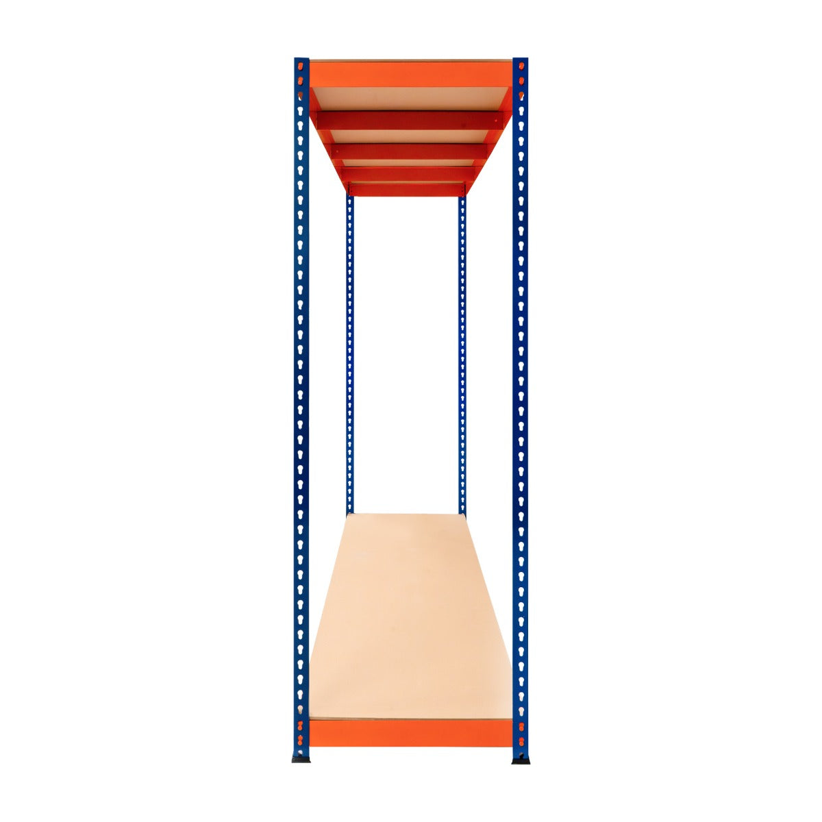 Scaffalatura a 2 Rpiani Resistente 300kg Magazzino Officina di stoccaggio - S-Rax