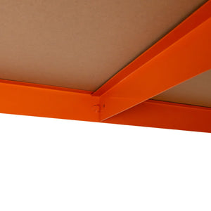 Scaffalatura a 4 Rpiani Resistente 300kg Magazzino Officina di stoccaggio - S-Rax