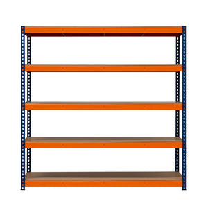Scaffalatura a 5 Rpiani Resistente 300kg Magazzino Officina di stoccaggio - S-Rax