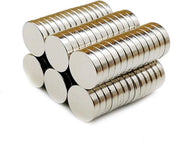 50 magneti neodymium da 10x2 mm, mini magneti per magnetico, whiteboard, lavagna, bacheca, frigorifero e molti altri.