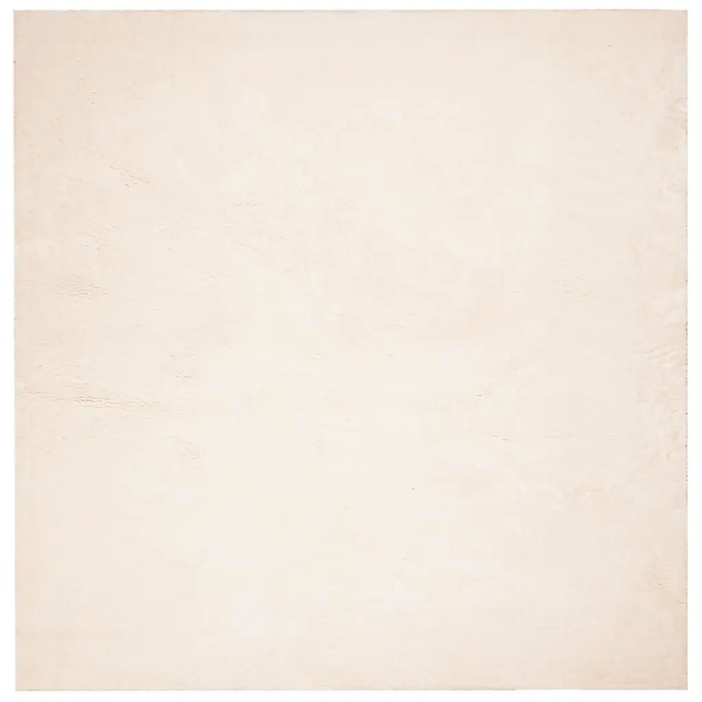 Tappeto a Pelo Corto HUARTE Morbido e Lavabile Beige 240x240 cm 375025