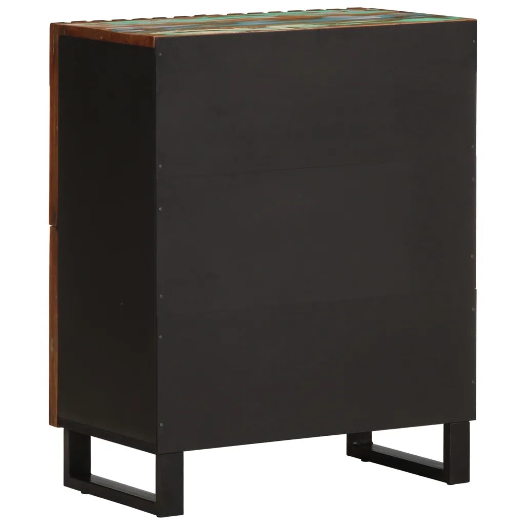 Credenza 60x34x75 cm in Legno Massello di Acacia