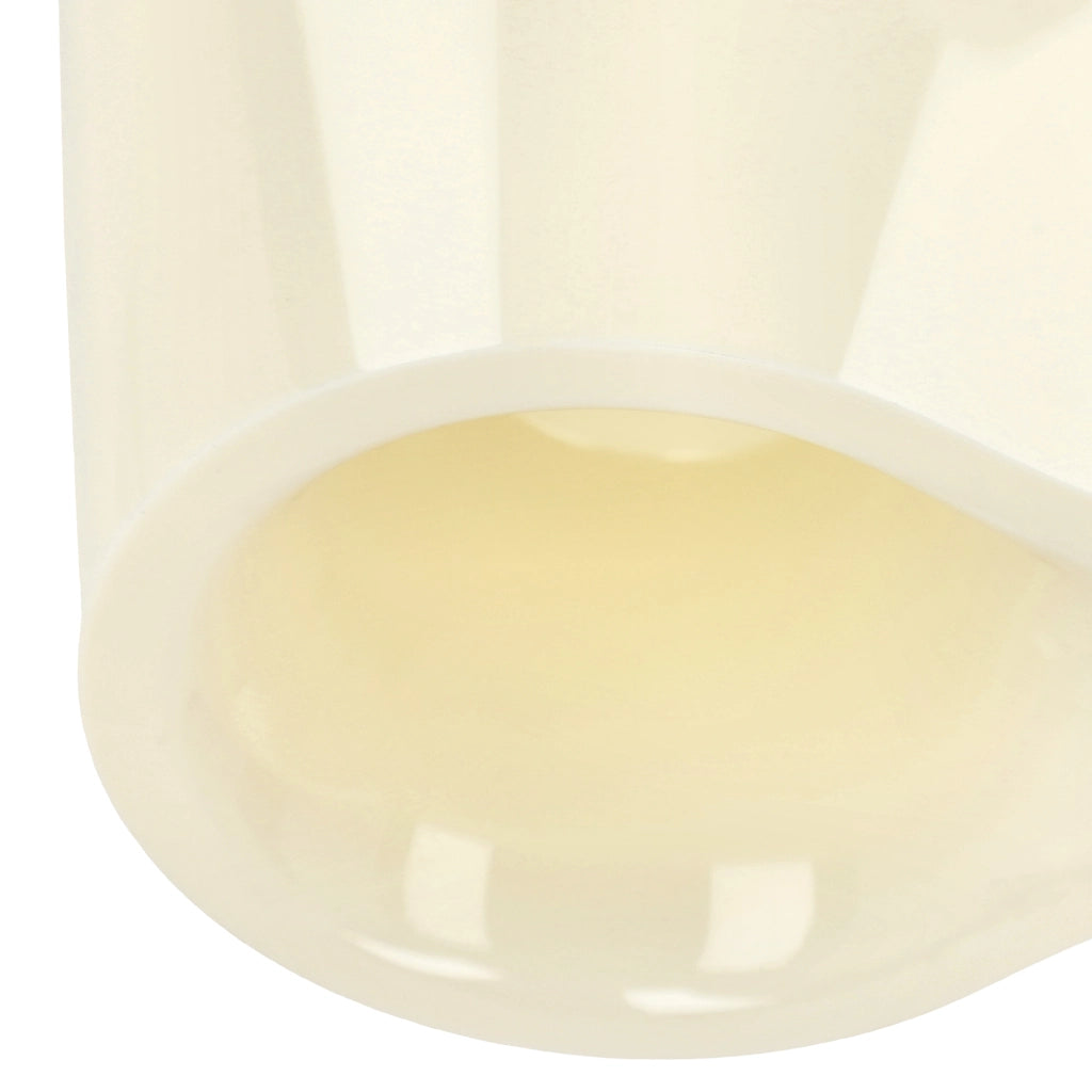Vaso da fiori KADAX, Vaso da fiori, Vaso da fiori in plastica, Orchidea, 23 cm, Crema