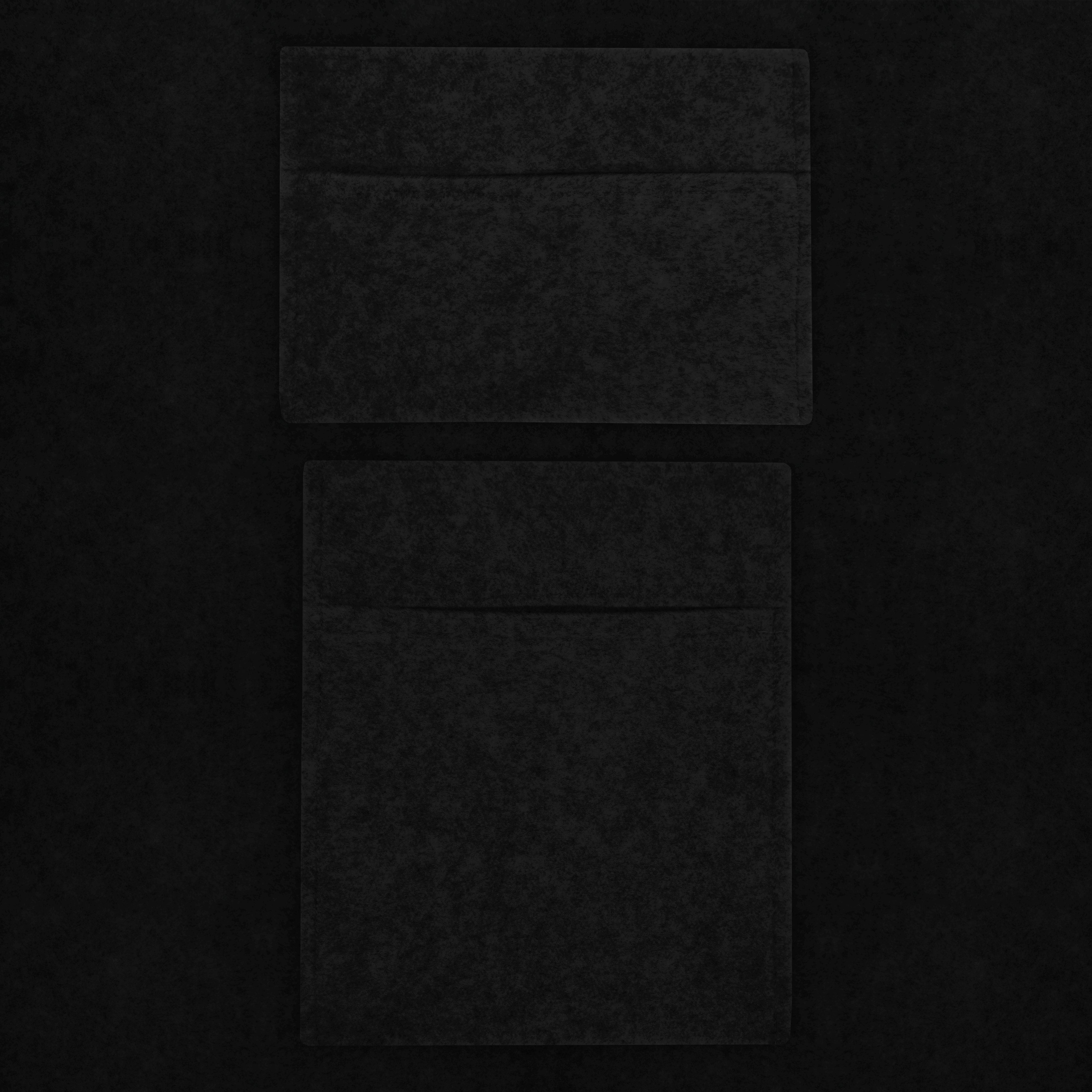 Rivestimento Fodera per Furgoni e 2 Tasche Portaoggetti - Nero