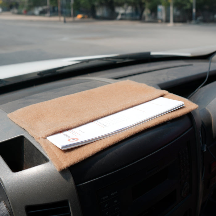 Rivestimento Fodera per Furgoni e 2 Tasche Portaoggetti - Beige