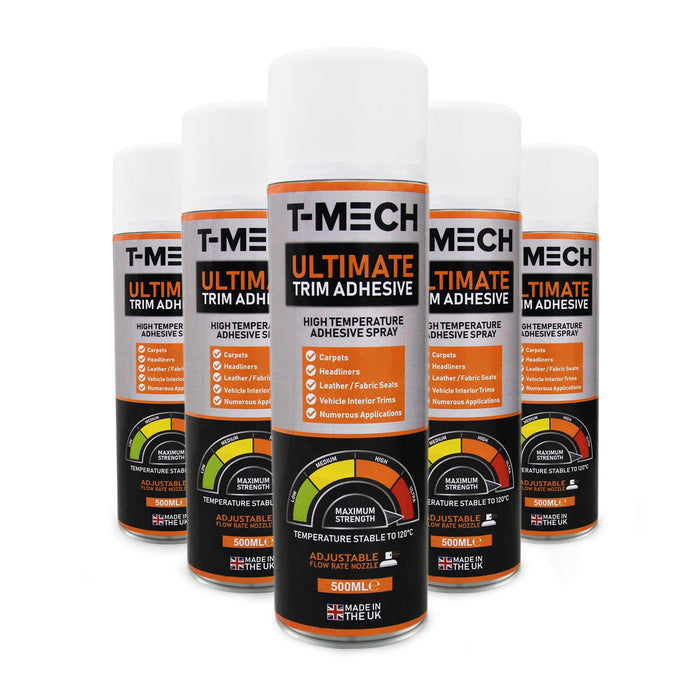 Rivestimento Fodera per Furgoni e 2 Tasche Portaoggetti & Colla Adesiva - Grigio Fumo