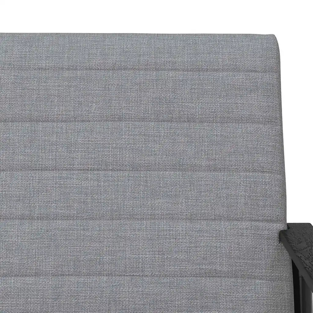 Poltrona-Divano Sedia Grigio chiaro 59 x 75 x 78 cm Tessuto