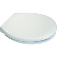 Euroshowers bianco-sedile copri wc soft close con cerniere a sga