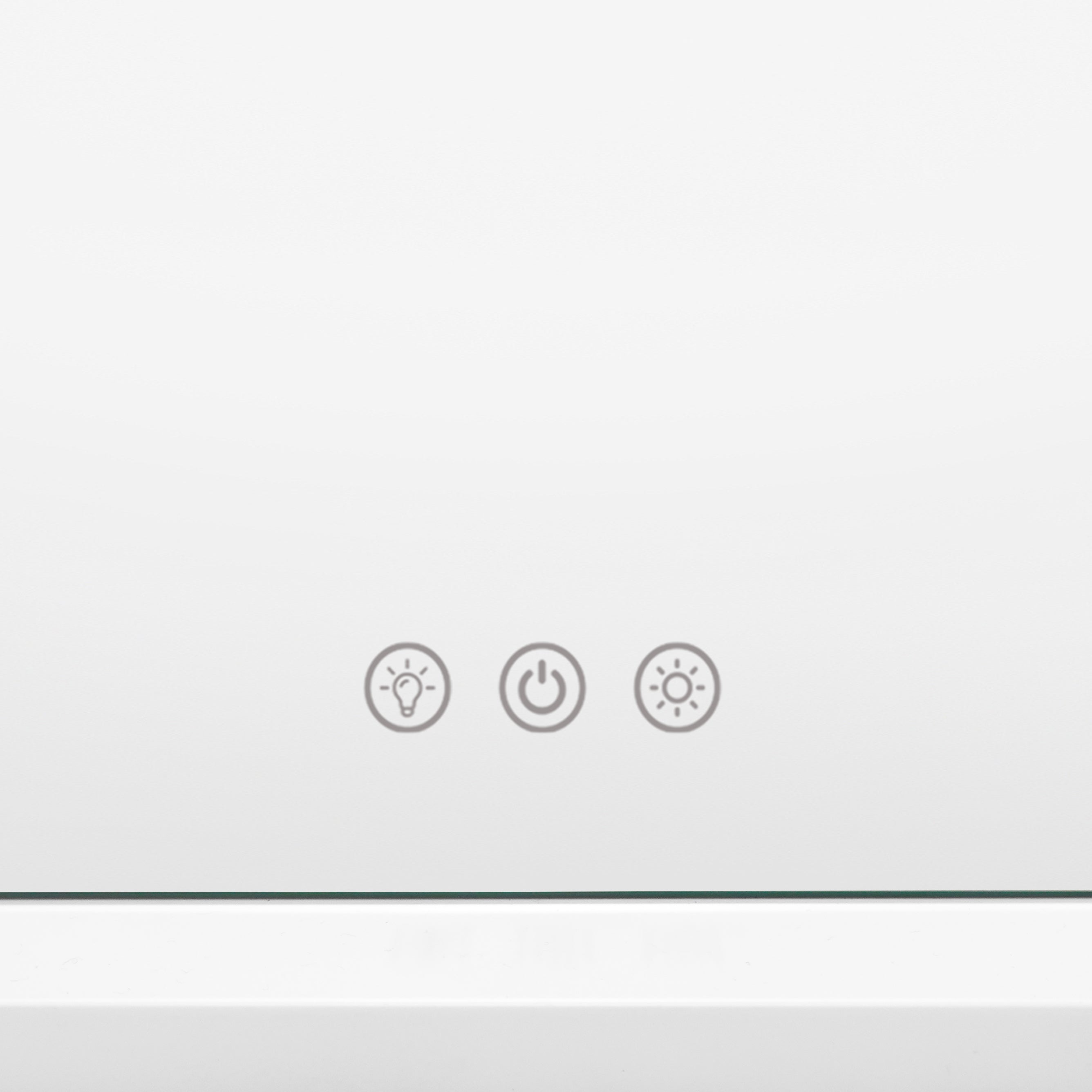 Specchio LED Hollywood 58cm, 3 Luci, BT, USB, 10x Zoom, Dimmer