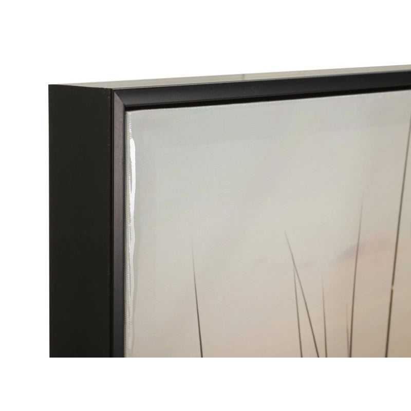 Stampa Dipinta Su Tela Laccata Beach Con Cornice -a- cm 152x4x52