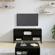 Mobile TV Rovere Nero 100 x 36 x 49,5 cm Legno multistrato 886504