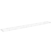 Aiuola rialzata in gabbione di acciaio zincato 1000 x 100 x 20 cm Argento 02_0039892