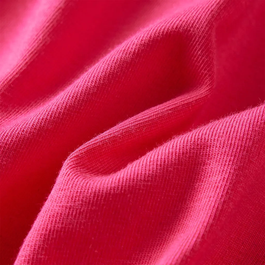 Maglietta da Bambina a Maniche Lunghe Fucsia 128 13532