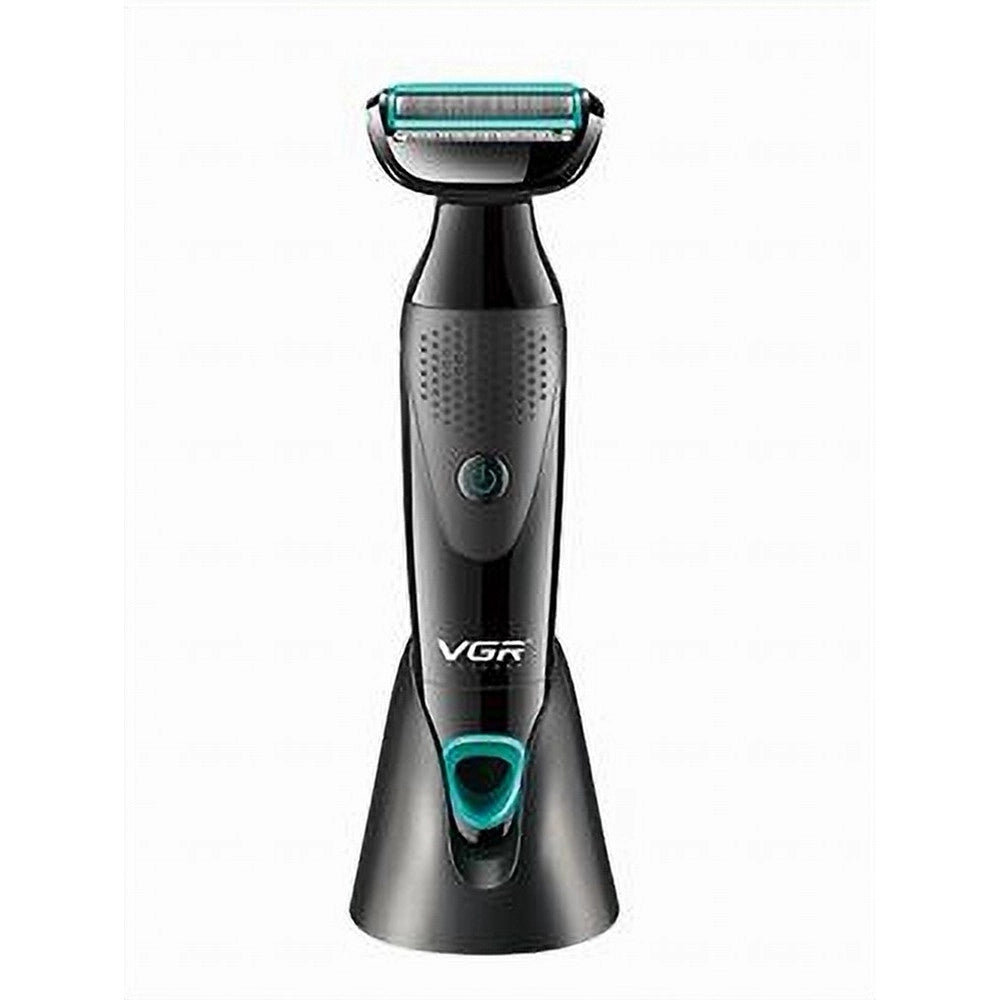 Trade Shop - Rasoio Elettrico 2in1 Tagliacapelli Corpo Barba Lavabile Ricaricabile Vgr V-601 -