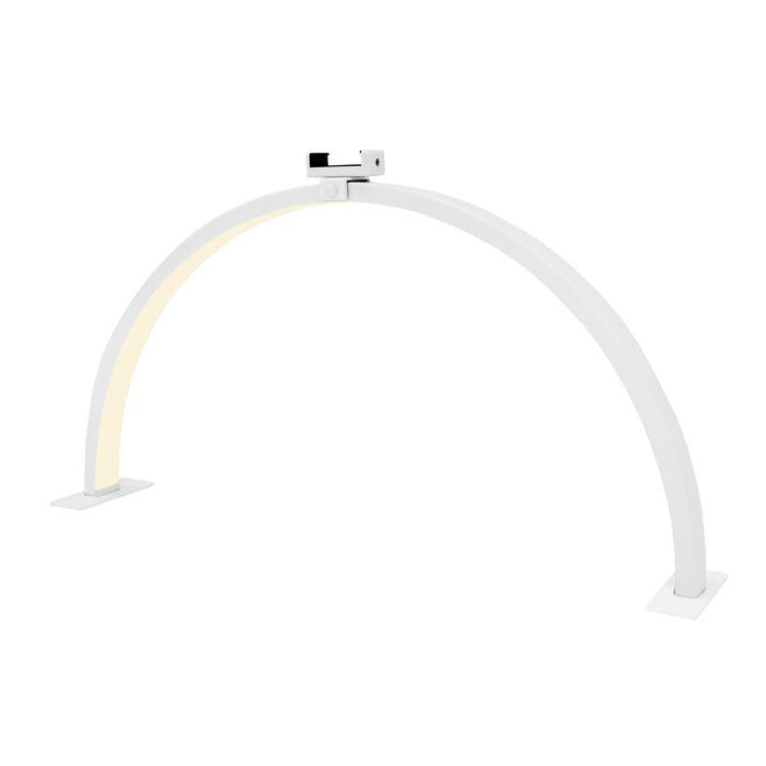 Lampada a mezza Luna 75cm LED 3 colori da tavolo Salone di bellezza per unghie 3 colori