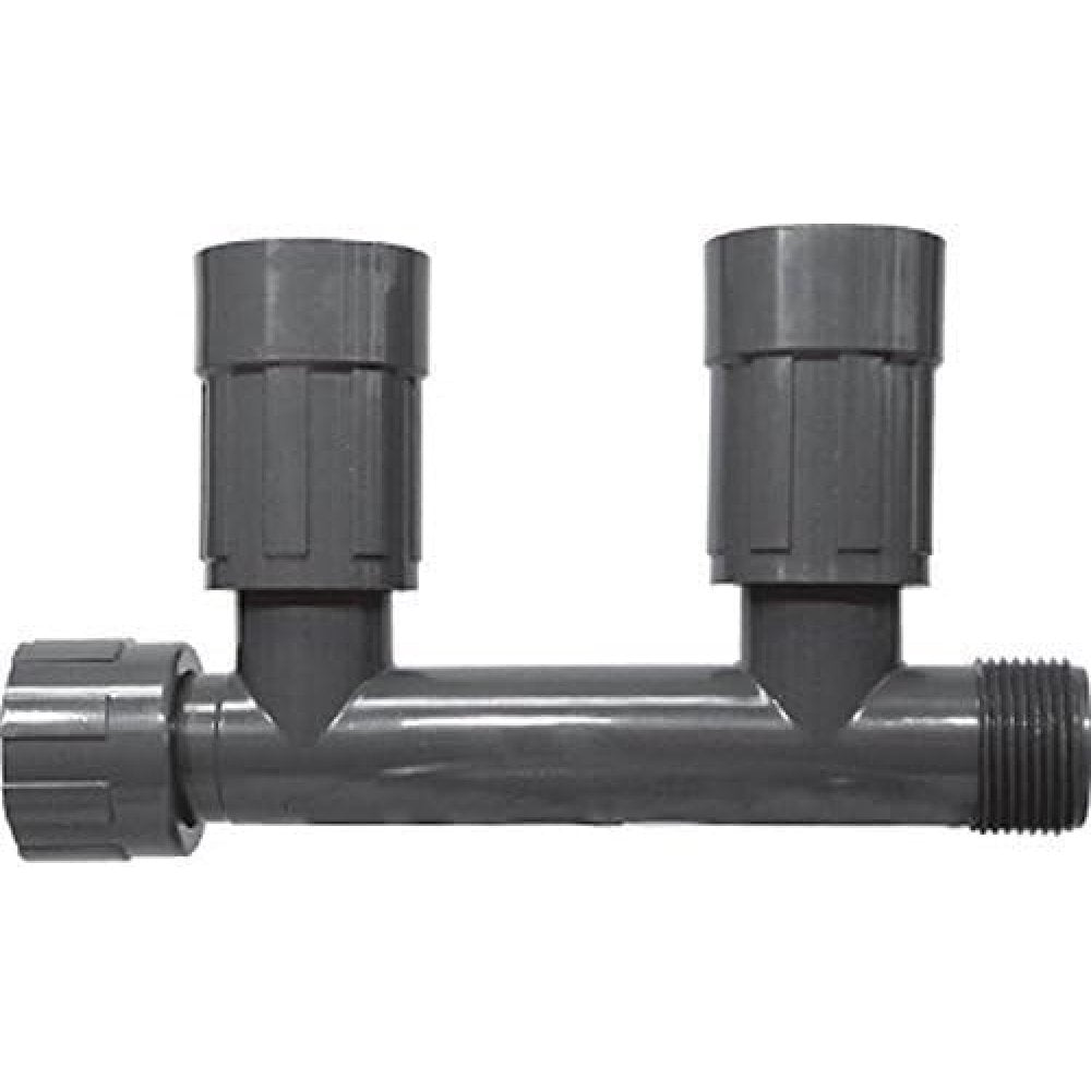 raccordo pvc distributore rain bird 2 vie 1 filettatura interna
