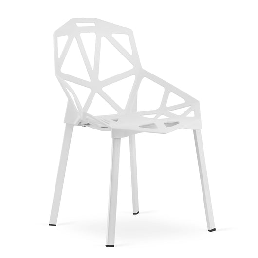 Sedia VALORA ESSEN - Design ergonomico moderno in bianco x 1