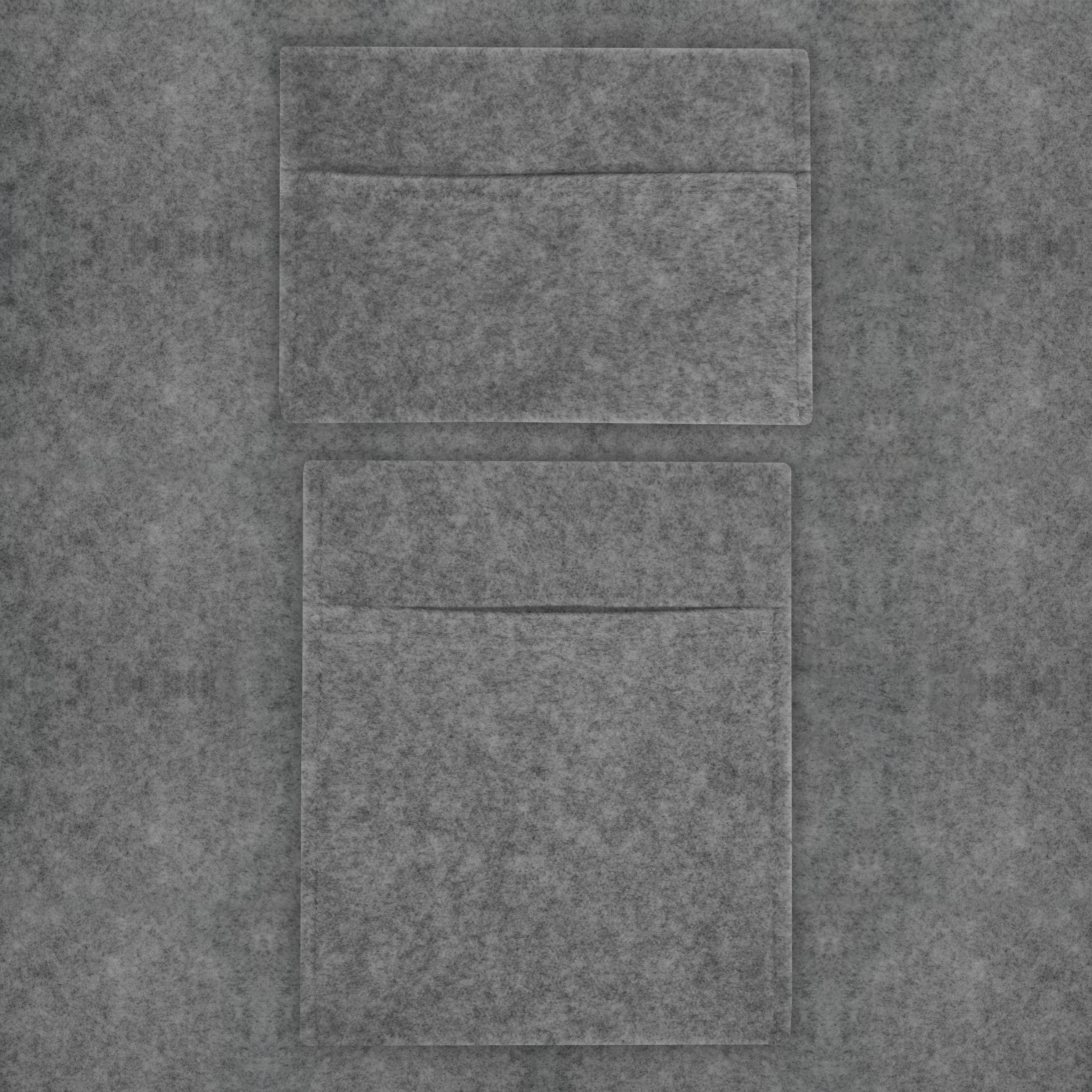 Tasche portaoggetti in tessuto Grigio Fumo per auto, furgoni, Porta Attrezzi e Documenti