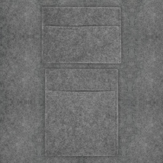 Tasche portaoggetti in tessuto Grigio Fumo per auto, furgoni, Porta Attrezzi e Documenti