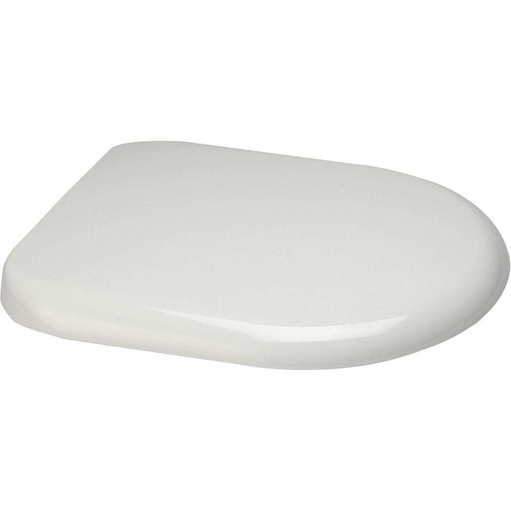 Euroshowers sedile wc, bianco, chiusura automatica, superiore