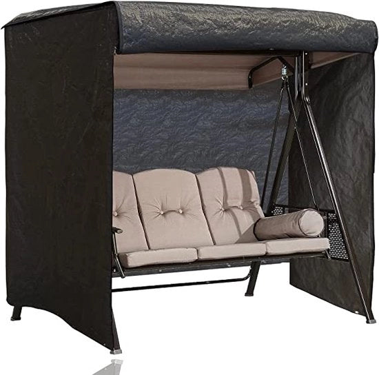 Copertura per mobili da giardino, copertura per tavolo da giardino, mantello impermeabile, copertura protettiva per mobili da giardino, 210 x 150 x 150 cm