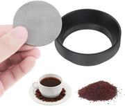 Due pezzi - Strumenti per caffè - Filtro per caffè (incluso 1 filtro da 53mm e 1 disco a sifone in polvere nero)