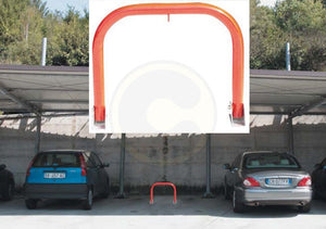 Dissuasore di Sosta Barriera di Parcheggio Privato Parking Stop Manuale 53X45 Cm
