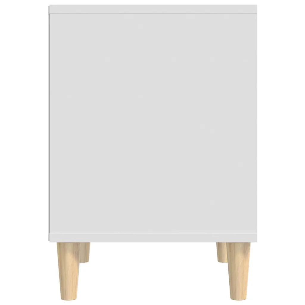 Set di 2 Comodini | Armadio da Notte | Mobiletto da notte in Bianco 40x35x50 cm