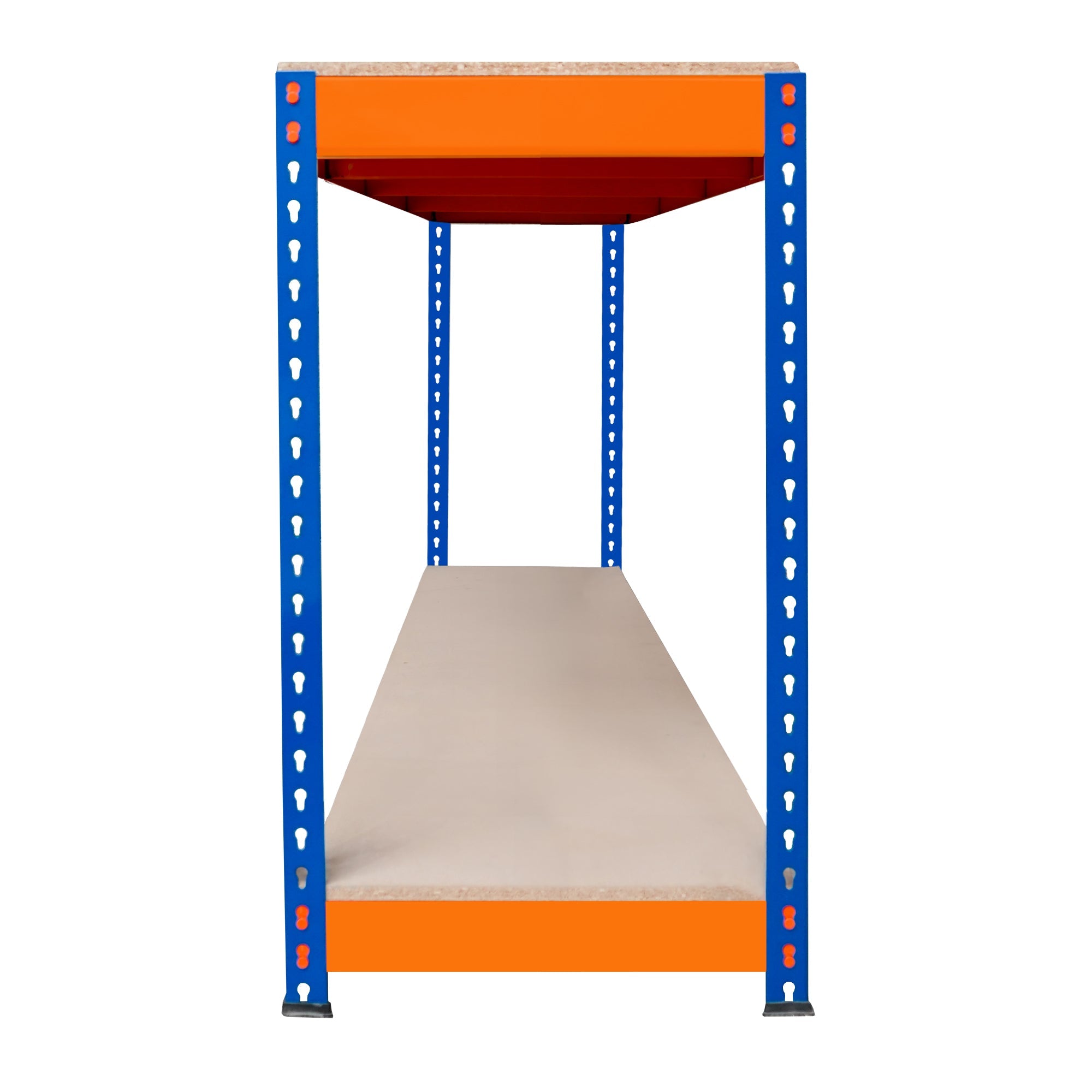 Banco da Lavoro a 2 Ripiani S-Rax - Postazione di lavoro 300kg - 180x45x90cm