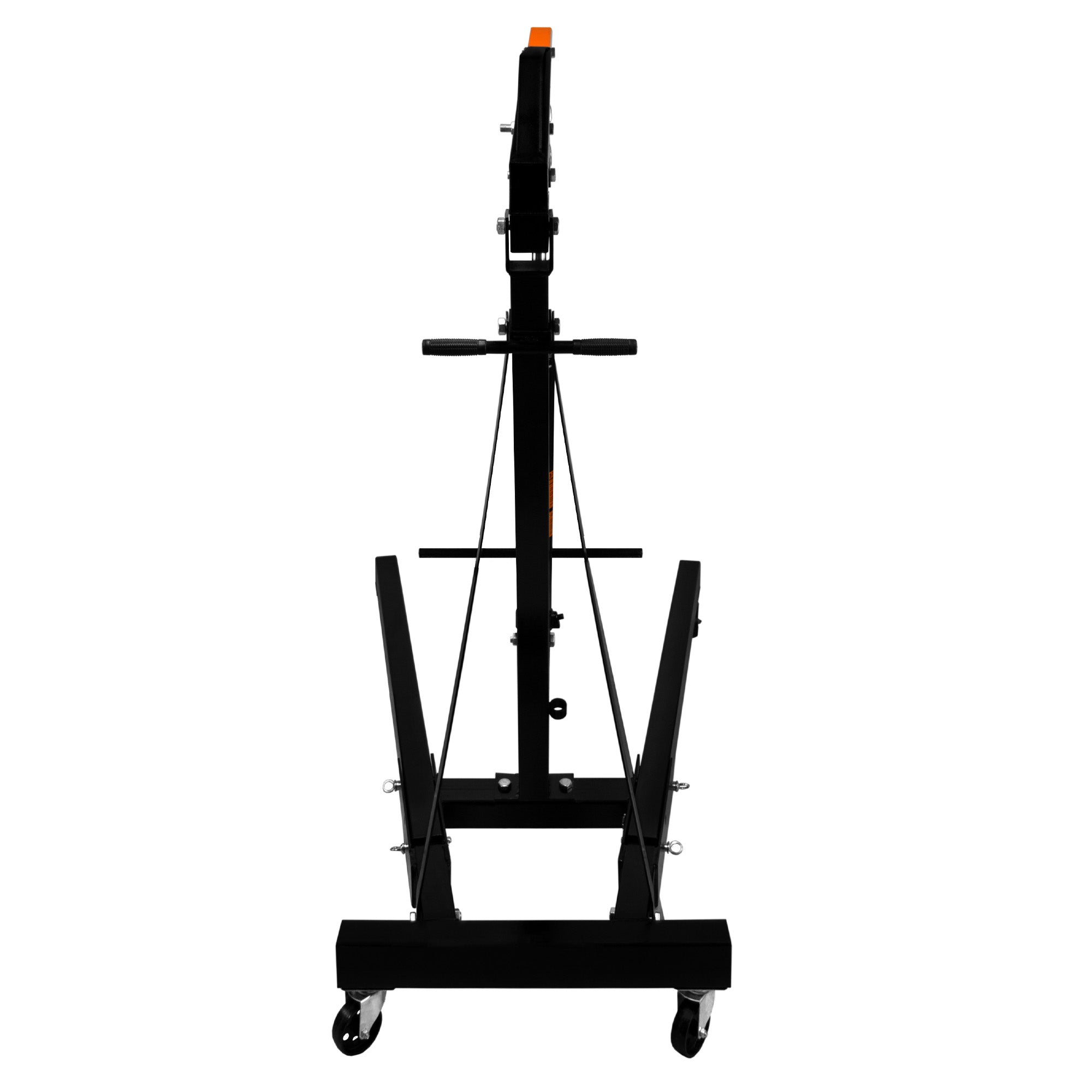 Gru Motore 2 Tonnellate Idraulica Maniglia Gambe Pieghevoli Officina Sollevatore