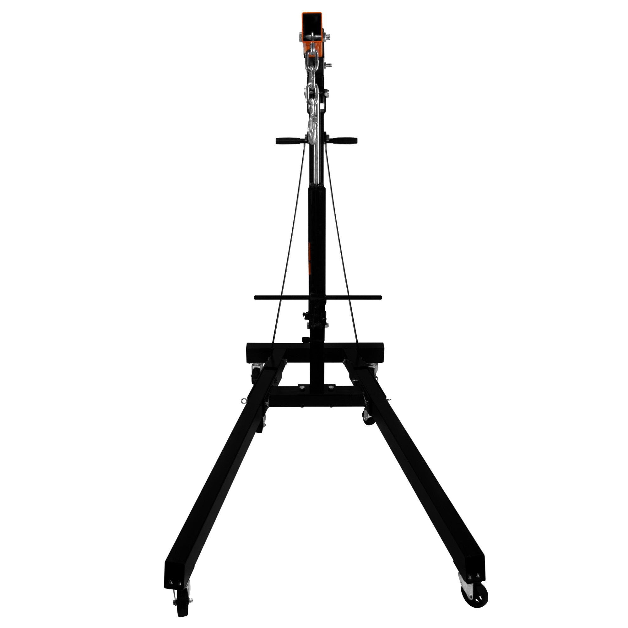 Gru Motore 2 Tonnellate Idraulica Maniglia Gambe Pieghevoli Officina Sollevatore