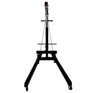 Gru Motore 2 Tonnellate Idraulica Maniglia Gambe Pieghevoli Officina Sollevatore