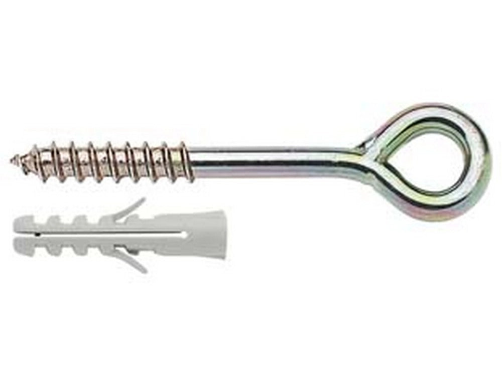 15pz ancorante ponteggi tassello nylon occhiolo zincato pnt  cod:ferx.fer442947