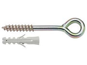 15pz ancorante ponteggi tassello nylon occhiolo zincato pnt  cod:ferx.fer442947