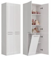 Colonna bagno NEL 1k/DD bianco lucido
