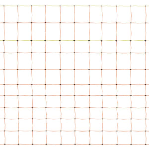 Rete Adatta per Recinti Elettrici per Pollame 50m con Pali e Maglia Alta 120cm
